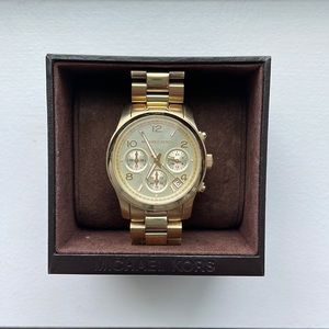 Gold Michael Kors Watch